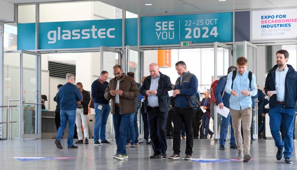 Glasstec abre nuevamente sus puertas al sector del vidrio, del 22 al 25 de octubre en Dsseldorf. Foto: Messe Dsseldorf / tillmann...