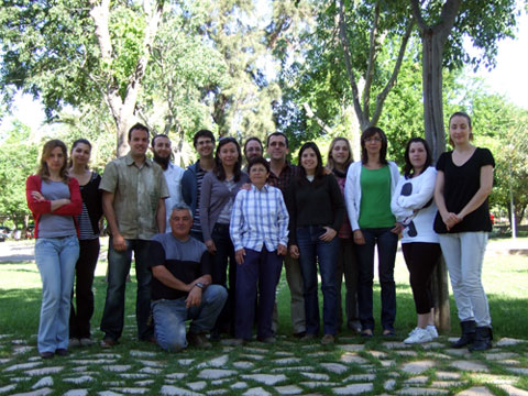 Integrantes del equipo investigador, encabezado por el doctor Diego Rubiales