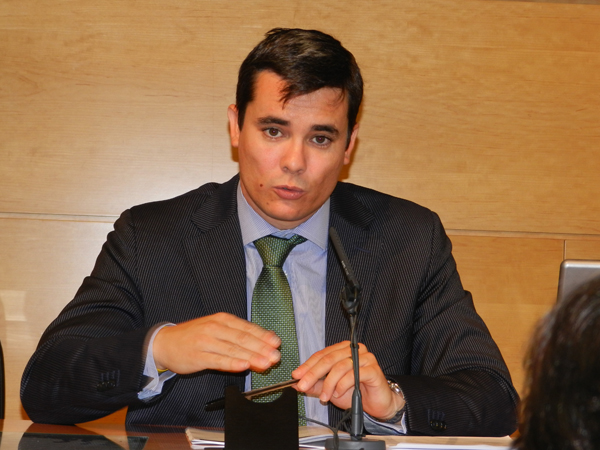 Rafael Achaerandio, director de Anlisis de IDC Iberia, durante la presentacin del estudio a la prensa