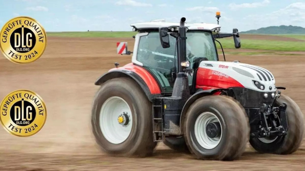 Maxam AgriXtra XL durante las pruebas de la DLG en Rendswhren (Germany)