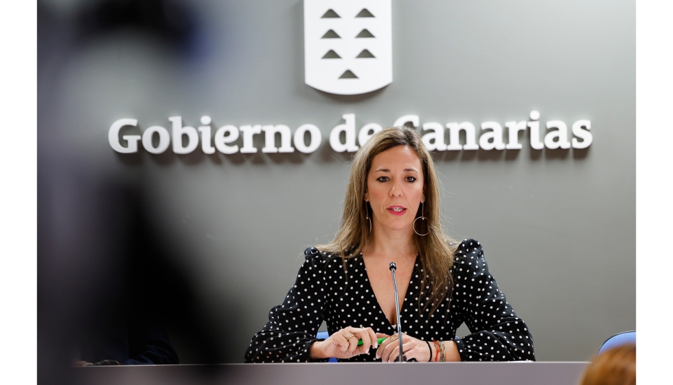 La consejera de Turismo y Empleo del Gobierno de Canarias, Jssica de Len