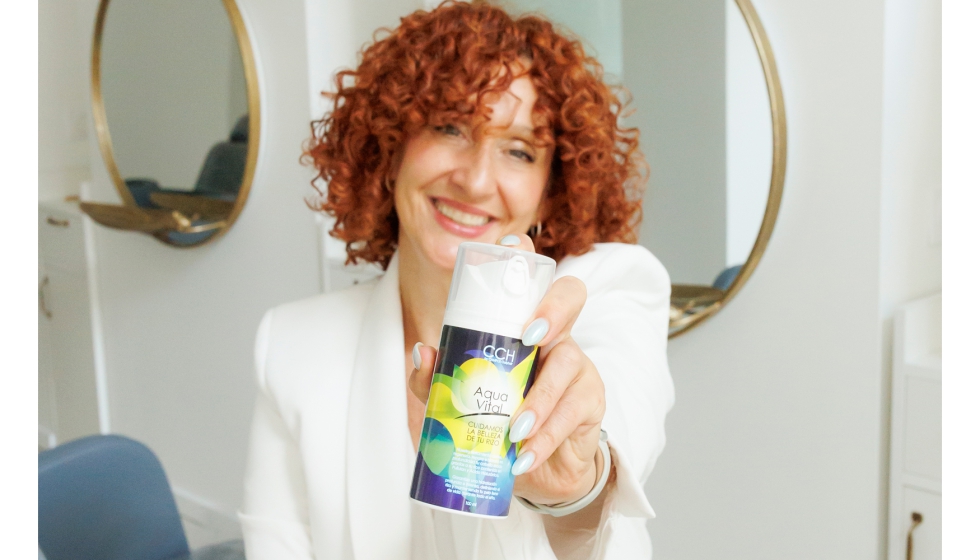 Conchi Arias, fundadora de Campos Curlyhair