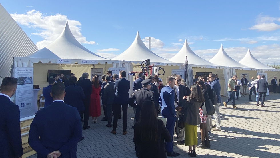 Cada empresa dispuso de su propio stand durante la jornada