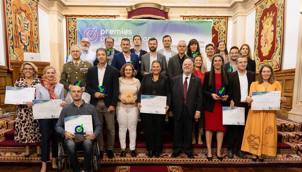 Premiados en los V Premios Prevencionar 2024