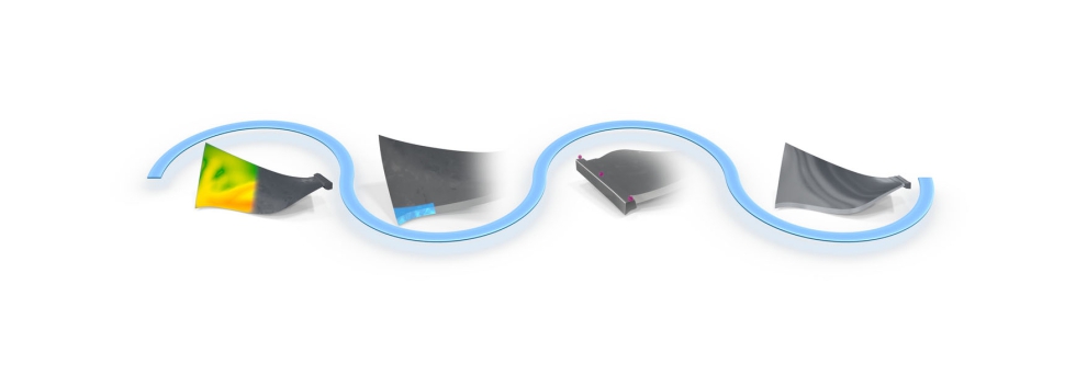 ZEISS Inspect Airfoil es capaz de analizar los datos de medicin pticos y tctiles de las mquinas de medicin por coordenadas y es compatible con...