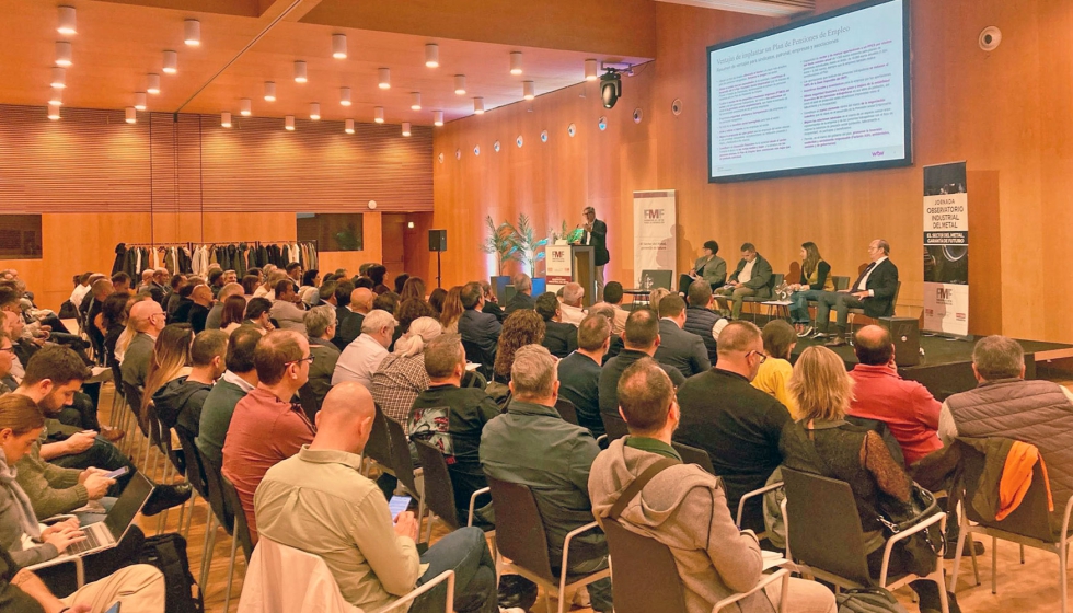 Durante la jornada se present el Estudio tcnico de viabilidad de la implantacin de un Plan de Pensiones de Empleo para el Sector del Metal en...