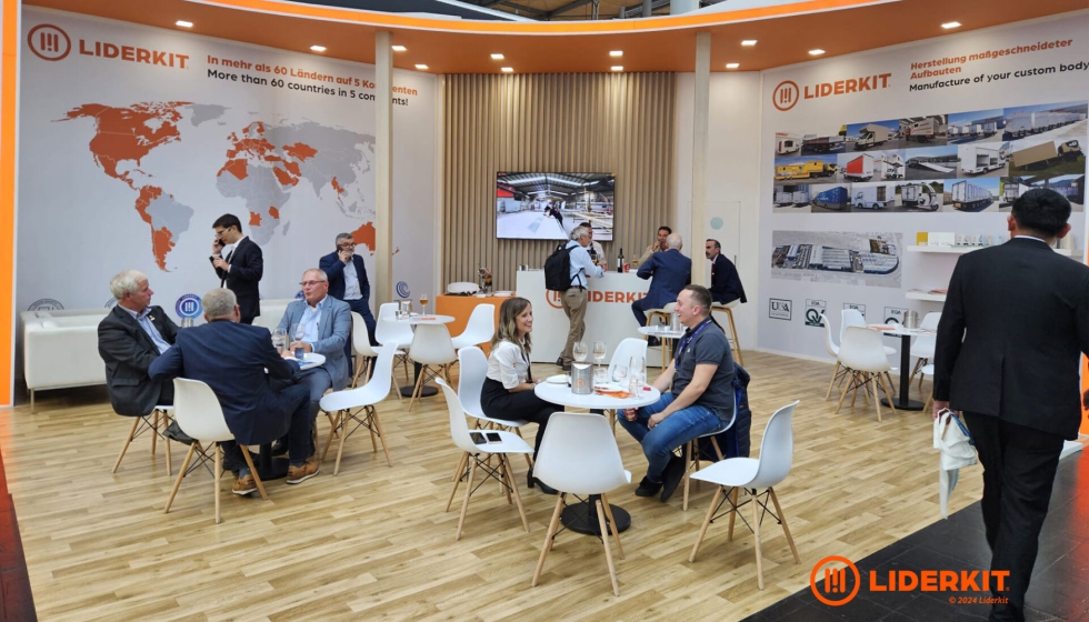 Stand de Liderkit en la IAA 2024