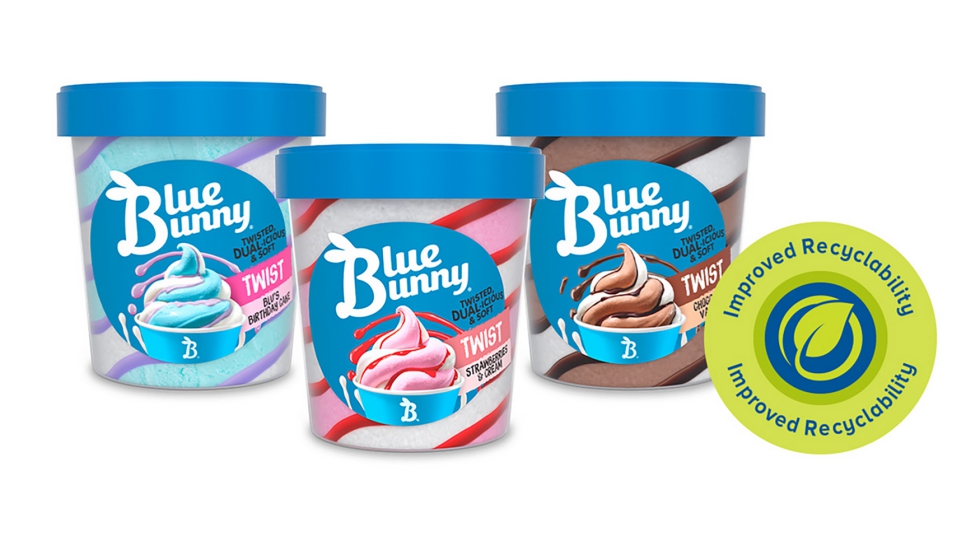 Foto de Nuevos envases reciclables para Blue Bunny