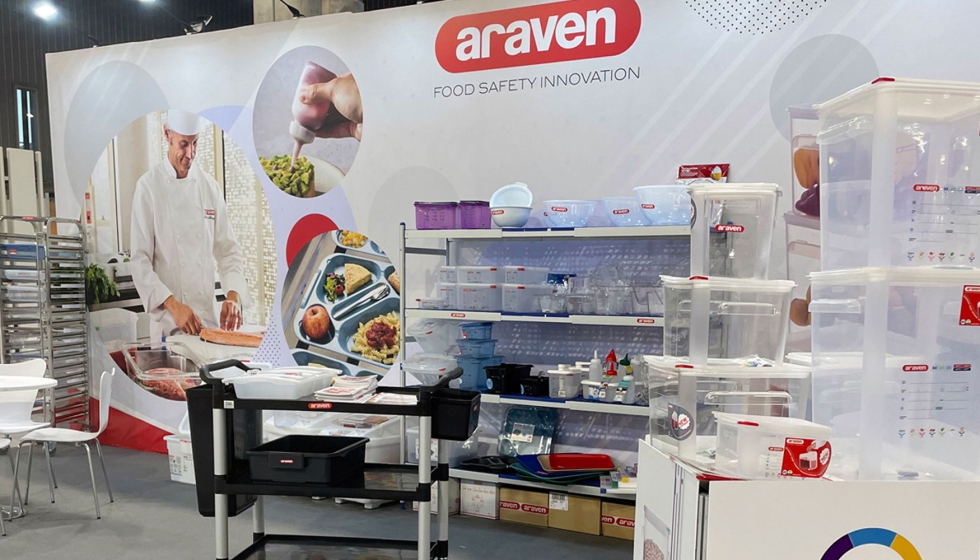 Stand de Araven en la feria H&T Mlaga