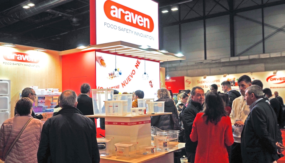 Stand de Araven en la feria HIP Madrid del pasado ao