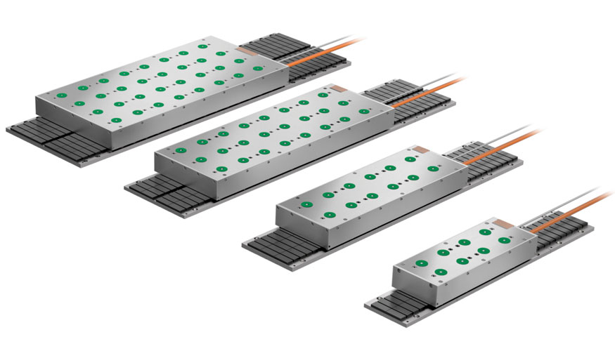 A srie de motores lineares L7  composta por doze tamanhos de motor nas quatro larguras de pea de 100, 150...