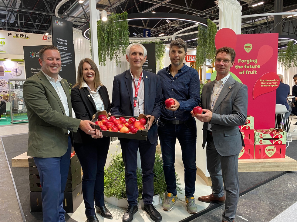 Presentacin de la nueva variedad de manzana STELLAR en Fruit Attraction