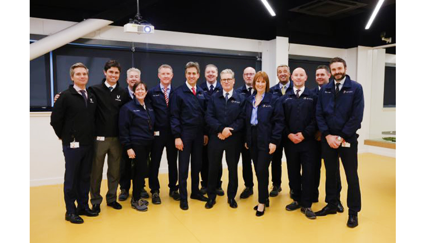 El Primer Ministro del Reino Unido, Keir Starmer, visit la planta de Encirc en Elton (Reino Unido)...