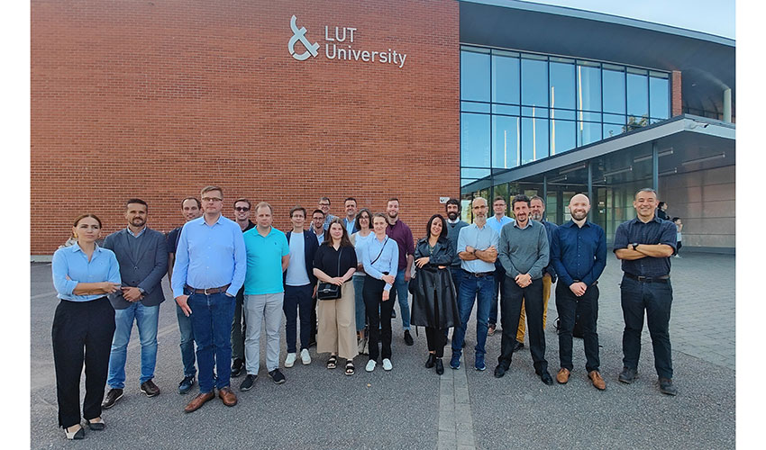 El equipo MARPOWER durante la reunin de lanzamiento del proyecto en Finlandia