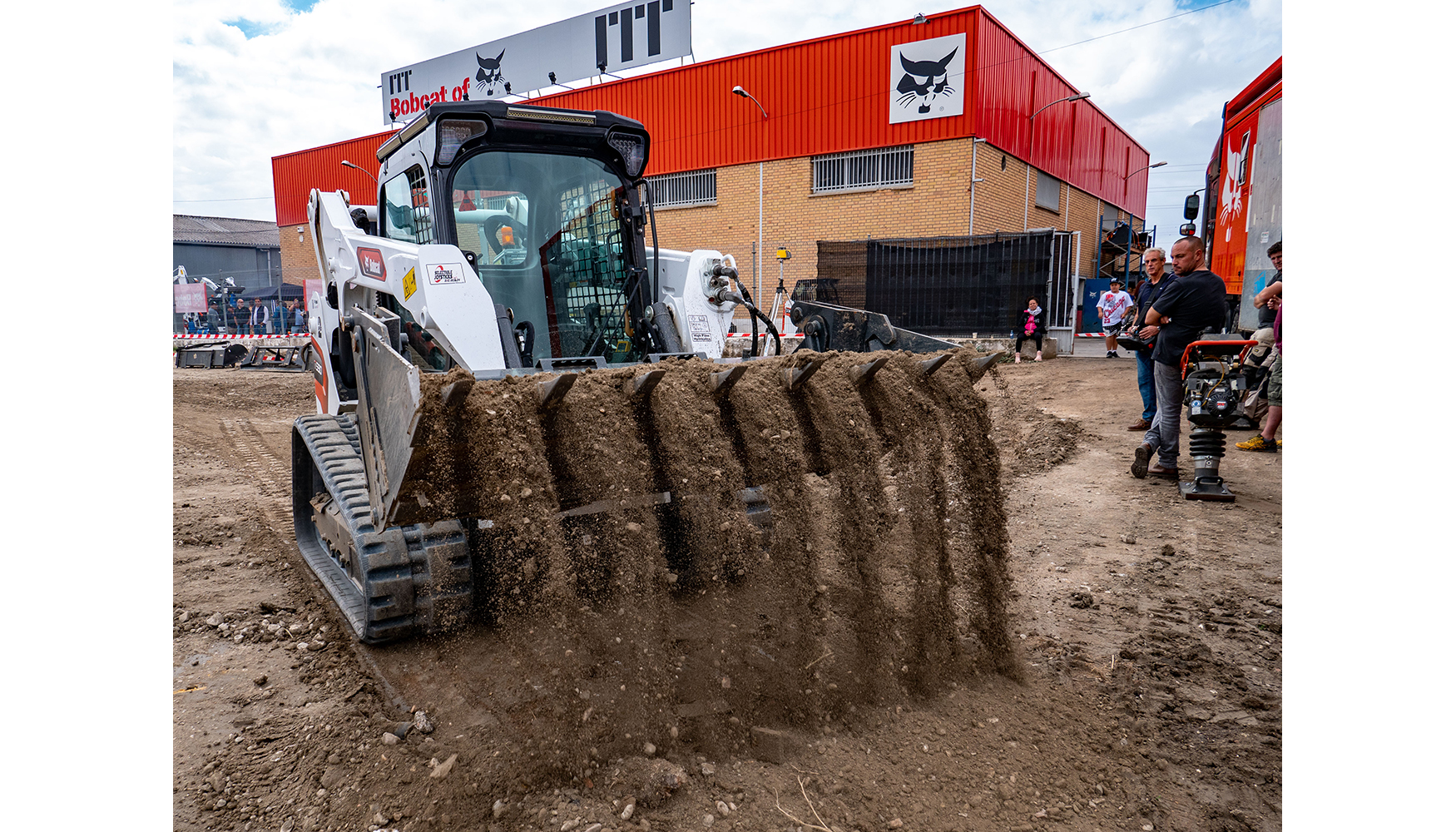 Roadshow celebrado en las instalaciones de Bobcat Dynamics (Bobcat of, hasta el pasado 1 de octubre), en Madrid