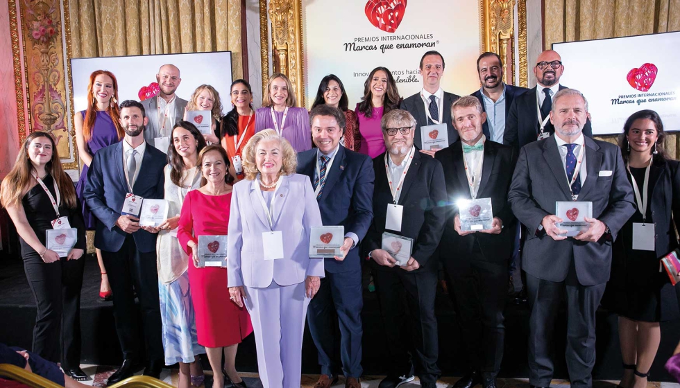 Galardonados en los premios Marcas que enamoran 2024