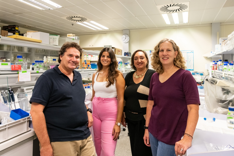 De izquierda a derecha: Jos Miguel Mulet, Marina Celdrn, Rosa Porcel y Lynne Yenush