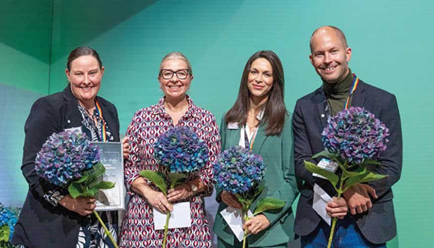 Foto de Colaboradores da Hydro homenageados no The Aluminium Awards 2024