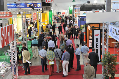 Los pabellones del Cesena Fiera recibieron a visitantes de todo el mundo para esta feria hortofrutcola