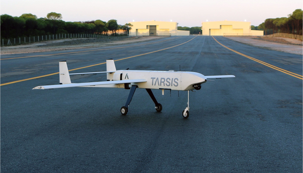 Foto de El UAS Tarsis de Aertec es el primer sistema no tripulado en despegar desde CEUS