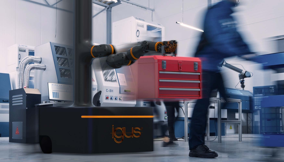 Igus ha lanzado una nueva serie de vehculos de guiado automtico (AGV) y robots mviles autnomos (AMR) econmicos para diversos sectores como...