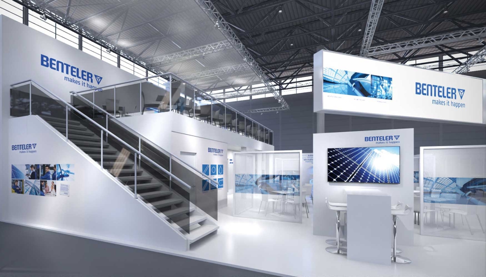 Stand de Benteler en Glasstec 2024