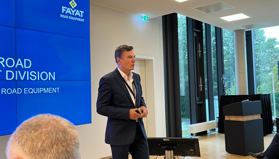 J�rg Unger, presidente da Divis�o de Equipamento Rodovi�rio da Fayat