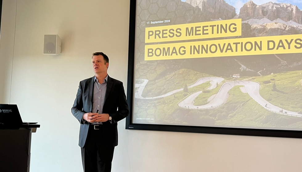 Jonathan Stringham, vice-presidente de Vendas e Marketing da Bomag