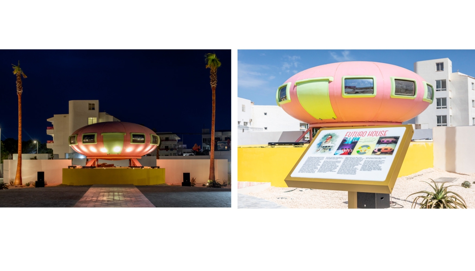 El Futuro House Stage es un homenaje a las construcciones futuristas de Suuronen en la dcada de los 70