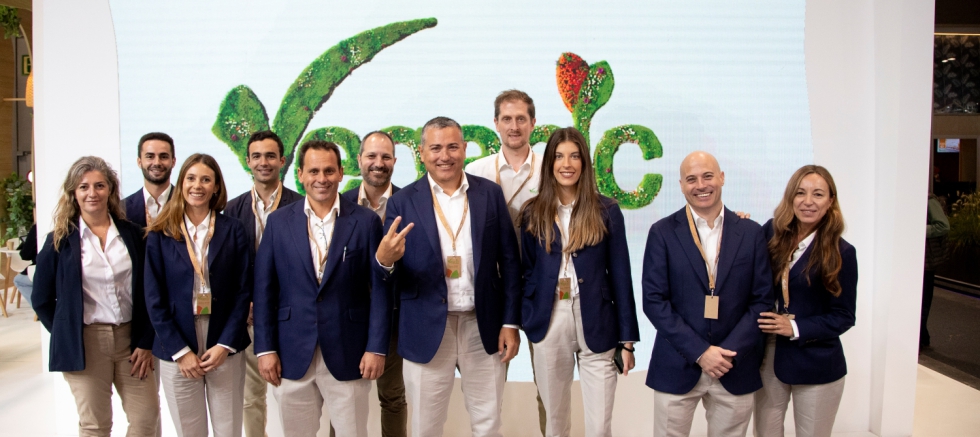 Imagen del equipo de Veganic Nature que ha participado en Fruit Attraction 2024