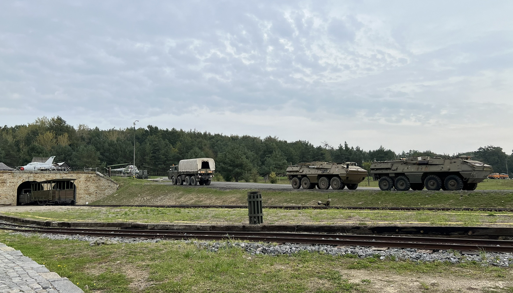 El museo militar de Milovice acogi las jornadas de demostracin