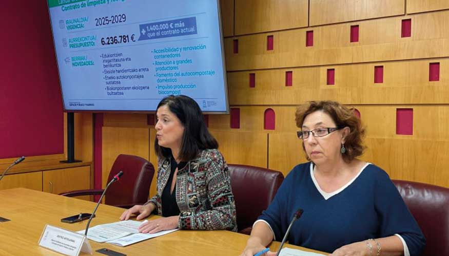 Fotografia de El nuevo contrato de limpieza y recogida de residuos en la Zona Rural de Vitoria mejorar la calidad del servicio