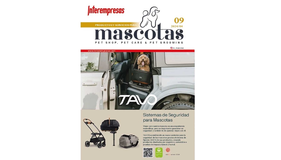 La novena edicin de Interempresas Mascotas, con Tavo en portada