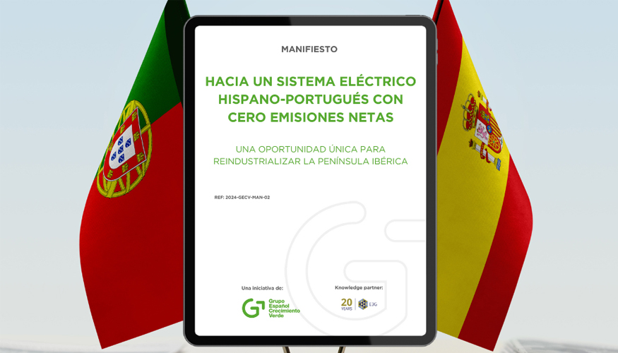 El manifiesto se�ala que una apuesta conjunta por las energ�as limpias y por la electrificaci�n de la pen�nsula ib�rica podr�a aumentar en un 25% las...