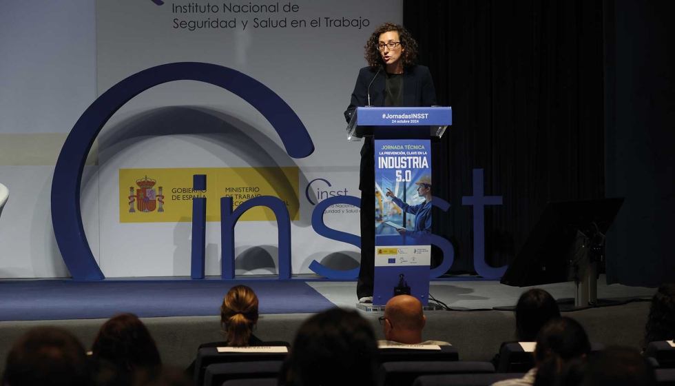 Aitana Gar Prez, directora del INSST