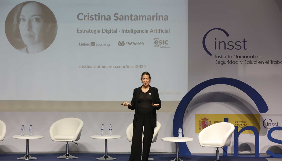 Cristina Santamarina, divulgadora sobre IA y digitalizacin