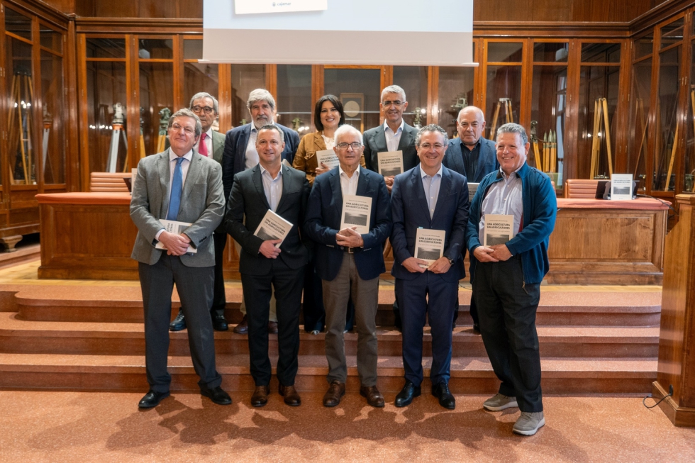 Imagen de la presentacin del libro Una agricultura sin agricultores en Madrid