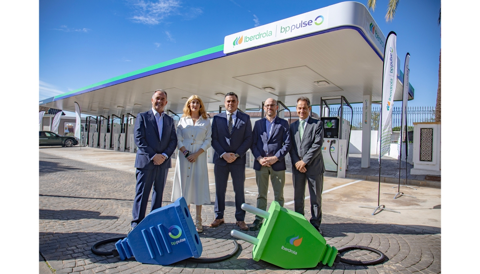 Inauguracin de la estacin de carga ultrarrpida de Benacazn