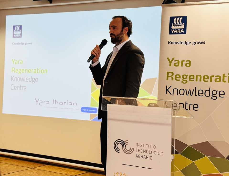 Juan Jos Garca, Market Developement Agronomist en Yara Iberian y responsable del proyecto