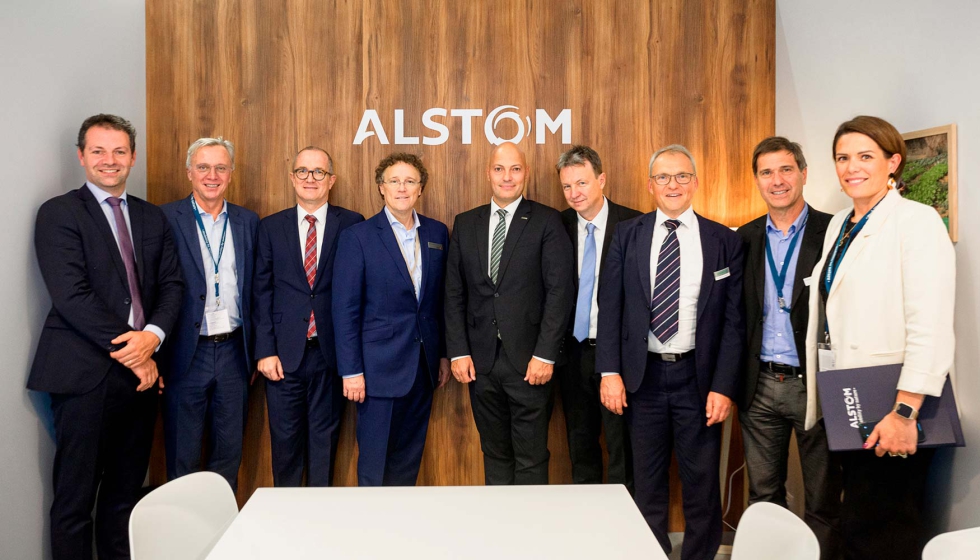 Schaeffler y Alstom firmaron la Alstom Alliance en la InnoTrans 2024 de Berln...