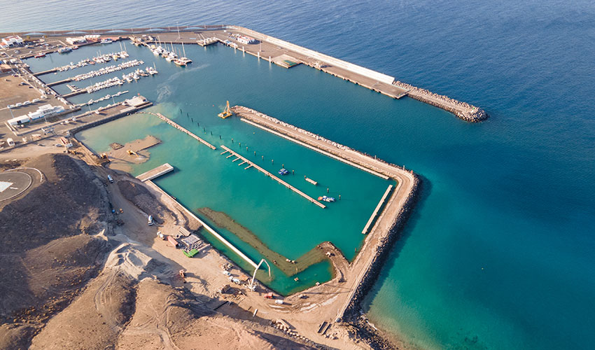 Marina Janda, la primera marina de Fuerteventura