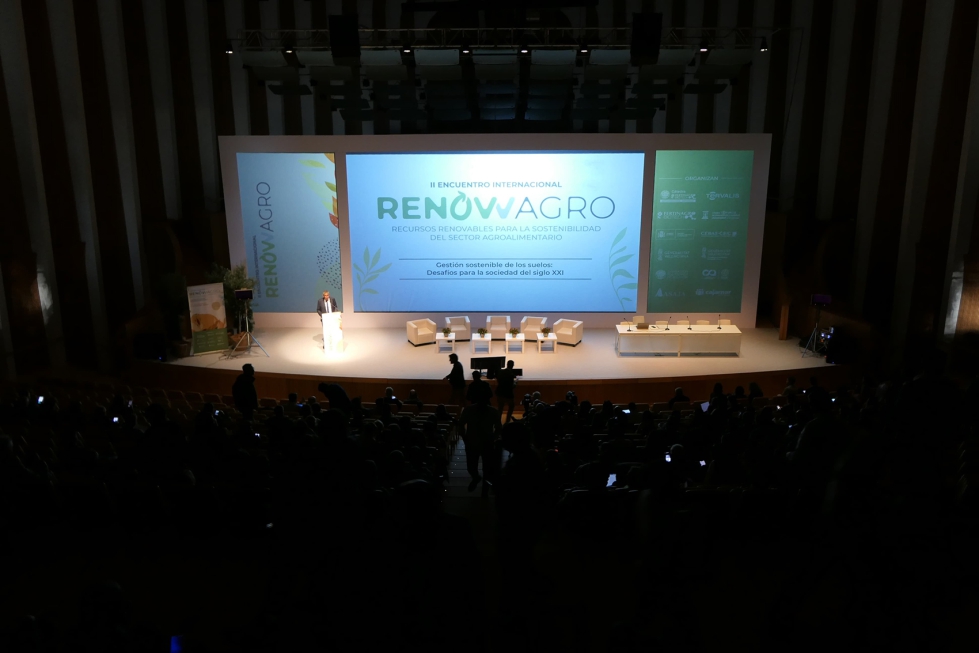 Escenario de la ltima edicin de Renowagro celebrada en 2023