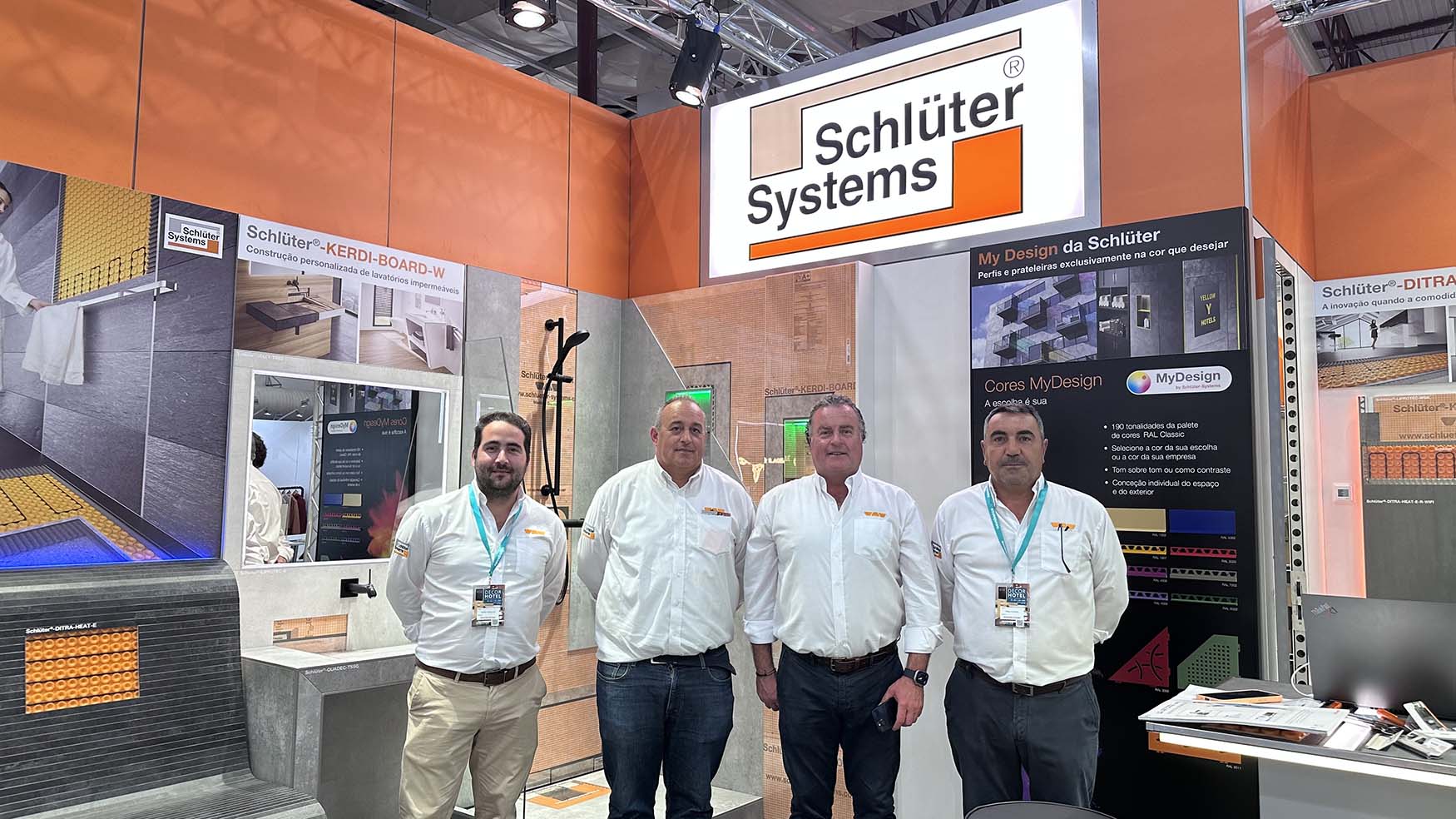 A equipa da Schlter-Systems