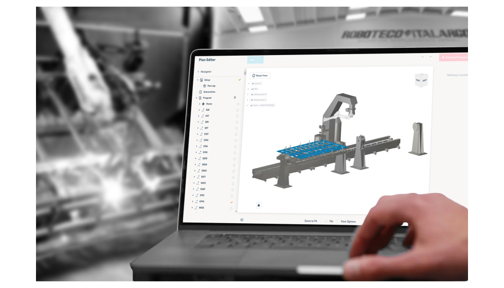 El avanzado sistema de programacin GeniusWeldPro (GWP) de Roboteco es un software en la nube que utiliza inteligencia artificial y representa una...