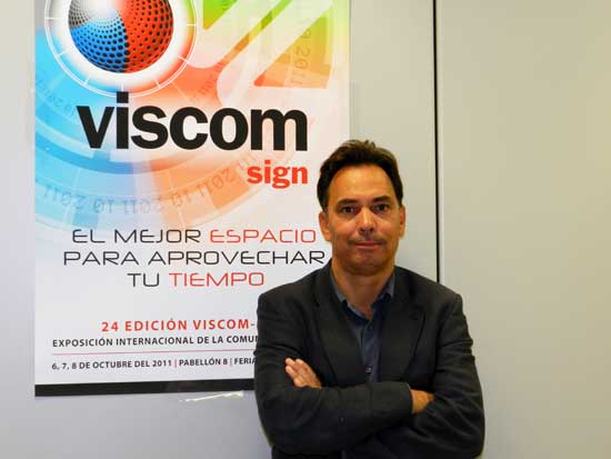 Sergio Parads, director de Viscom Sign