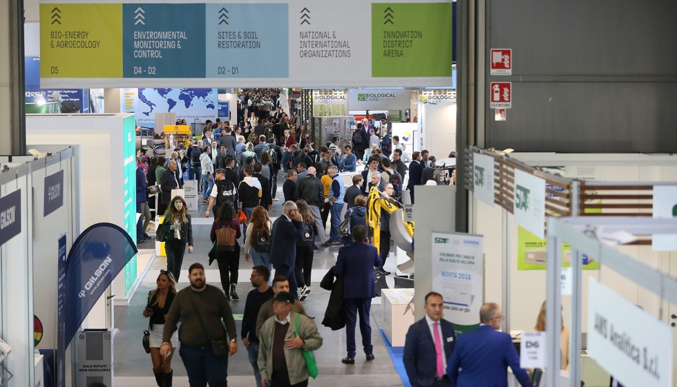 Ecomondo organizada por Italian Exhibition Group (IEG) abrir sus puertas en Rmini, Italia, el 5 de noviembre