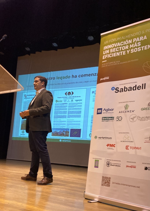 Javier Gallego, responsable de las reas de Sostenibilidad e Innovacin de Agrptimum