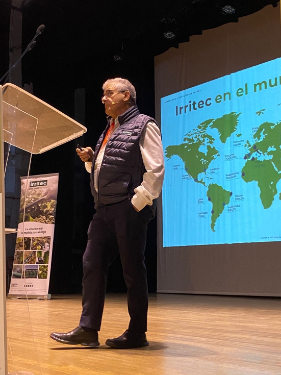 Enrique Sanz, jefe de zona de Irritec