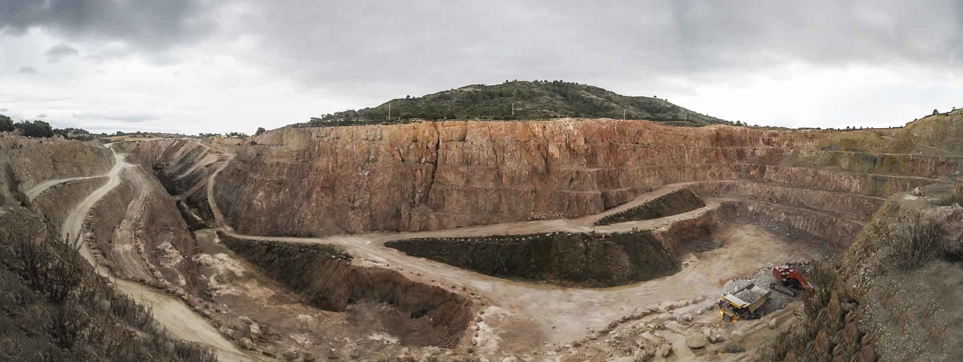 Imagen de la Cantera Carasoles en Riba-roja de Turia. Foto: ridos Carasoles