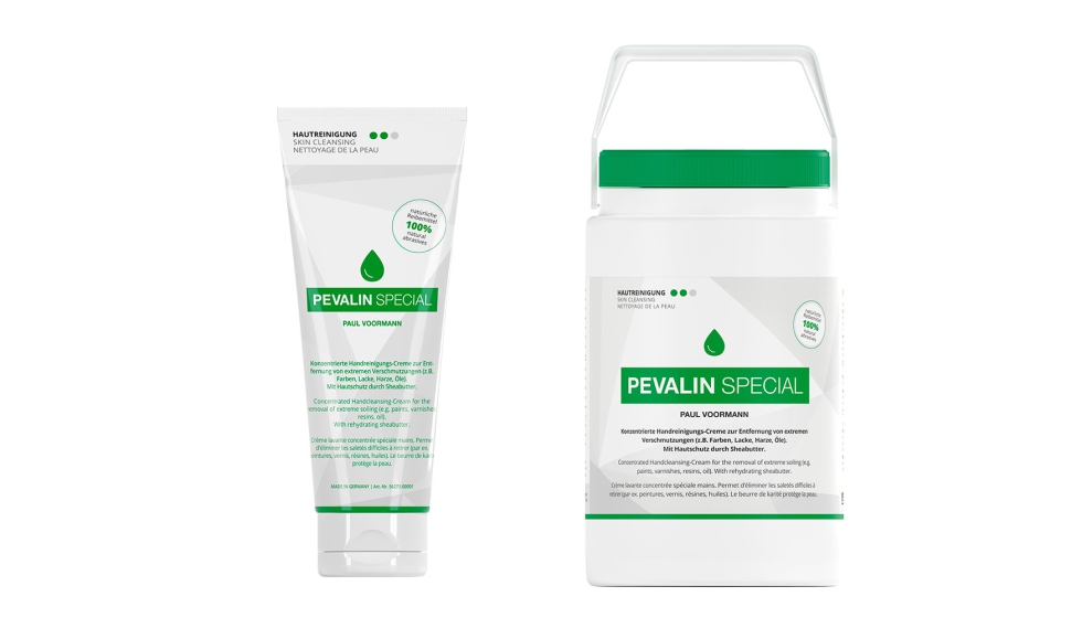 Pevalin Special en tubo de 250 ml y bote de 3 l